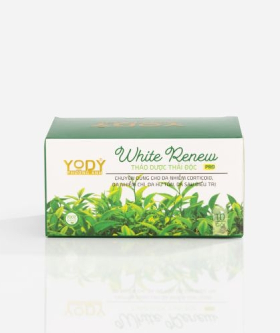 Trà thảo dược thải độc - thải mỡ Yody White 